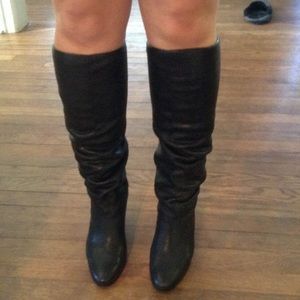 KORS by MICHAEL KORS Black Leather Boots